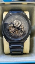 Fossil Townsman Automatik Skeleton ME3098 Herren Uhr Schwarz Edelstahl 44mm NEU