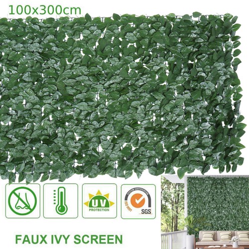 1x3m künstliche efeu hecke - künstliche,