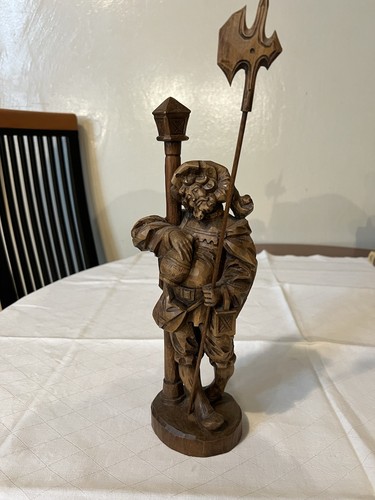 Holzfigur nachtwächter - holzfigur,