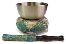 Modernes buddhistisches Altarglocken Set Shin Nishiki Karakusa Design...