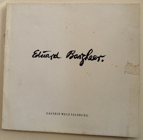 Kunst katalog eduard bargheer - katalog,