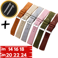 Uhrenarmband Leder Wildleder