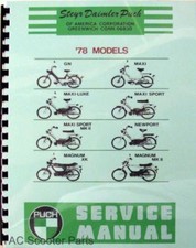 Puch Moped Service Manual GN