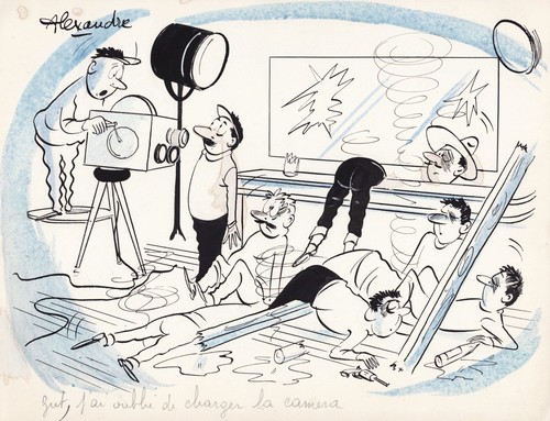 Film cinema karikatur - cinema,