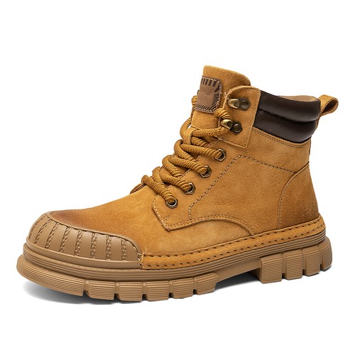Herren leder chukka stiefel - leder,