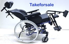 Pflegerollstuhl Alu Rehab Netti 4U CE Comfort Rollstuhl Sitzbreite 45cm TFS145