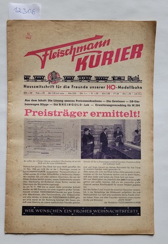 Fleischmann kurier 1963 - fleischmann-kurier, :