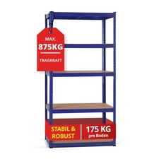 Extra stabiles Regal in Blau