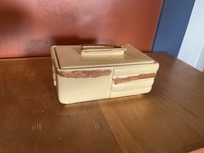 Villeroy & Boch Deckeldose Bauhaus Art Deco selten 1930er Unterglasur Art Deco