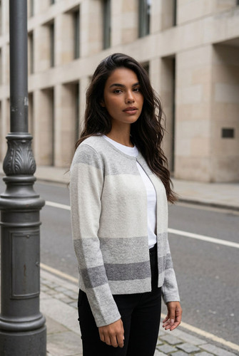 Benedetta colorblock merino - colorblock,