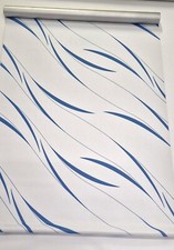 Klemmfix Rollo Bleu Sonnenschutz Klemmrollo Thermorollo Weiß blau 45 - 100 cm