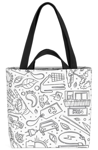 Eco city elektro bio tasche - city,