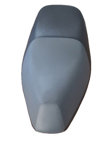 Sattel grau bicolor mbk - grau, flame