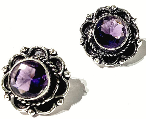 Amethyst lila edelstein 925 - lila,