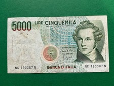 5000 Lire 4. Januar 1985