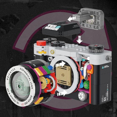 Digital fotoapparat bausteine - digital,