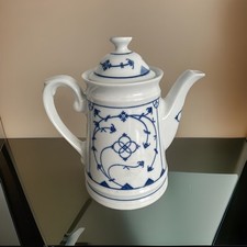 Indisch blau kaffeekanne von - indisch,