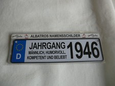 Albatros Namensschilder