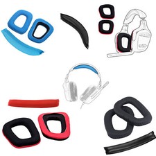 1 Paar Ohrpolster Kopfhörer Stirnband Schwamm Pad Kopfhörer für Logitech G35 930