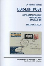 DDR-SPEZIALKATALOG (LUFTPOSTFALTBRIEFE / AEROGRAMME / GANZSACHEN 1. Nachtrag!!