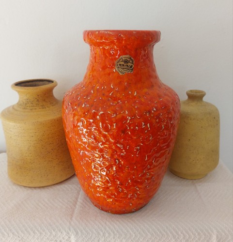 Bay vase orange - in,
