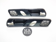 Mercedes SLK R170 Satz Blenden Türgriffe innen Türgriff Blende Carbon-Look