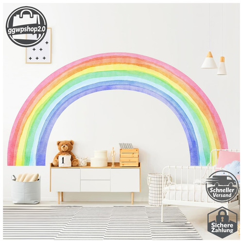 Wandtattoo regenbogen xxl - wandtattoo,