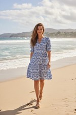 HEINE Damen A-Linien Kleid Gr