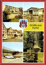 4 alte Ansichtskarten Kyritz