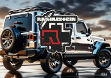 Rammstein Band Rockgruppe Ketten Vinyl Auto Laptop Wandbild Aufkleber Decal 15cm