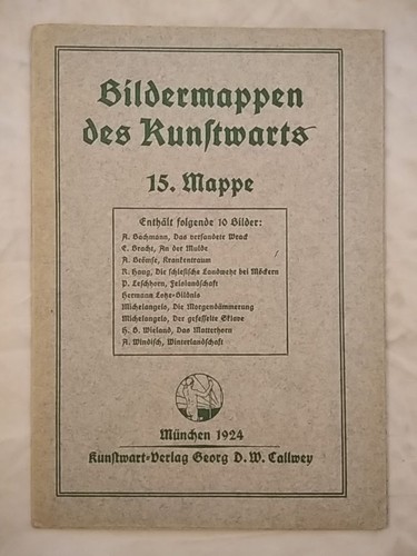 Bildermappen des kunstwarts - des,