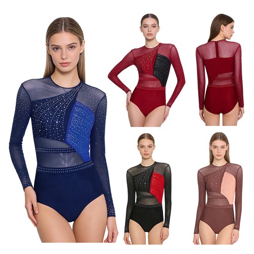 Damen turnanzug glitzer - damen,