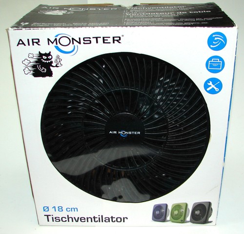 Tischventilator schwarz air - tischventilator,