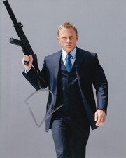 DANIEL CRAIG signed Autogramm