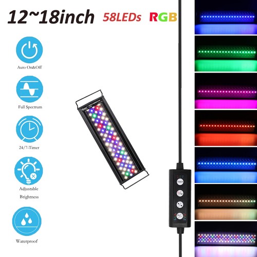 Hygger 46cm led aquarien - led,