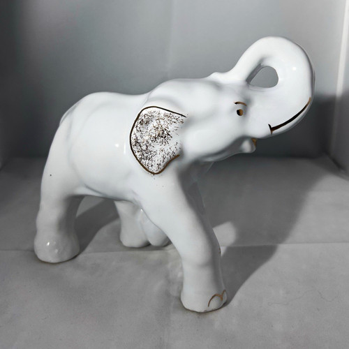 Porzellanfigur elefant - porzellanfigur,