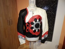 HARRO Kombi - Jacke Motorradjacke Rennweste Lederjacke 80er 90er Jahre Gr.54
