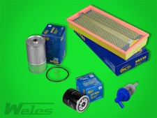SERVICEPAKET MERCEDES W124 250 D G-Klasse W460 250 GD Luft- Öl- Dieselfilter