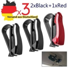 3X Auto Sonnenblende Clip Rot
