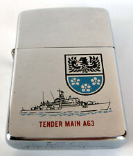 Zippo® Tender Main chrome gebürstet silber USA Feuerzeug Sturmfeuerzeug KVI K VI