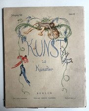 Rudolf Grossmann Lithographie, Rudolf Großmann, Kunst und Künstler Zeitschrift