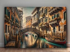 Venedig kanalansicht mit - venedig,