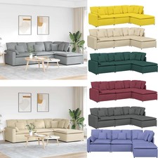 Modulares Sofa mit Fußhocker