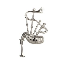 Scottish Piper - Großer Dudelsack Kilt Pin original aus Schottland