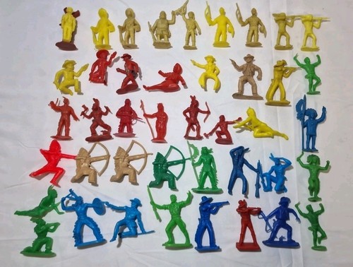 Cowboy indianer figuren - +,