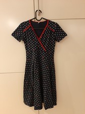 Kleid von Blutsgeschwister, Dots und Blumen, Gr. S, ca. 14 Jahre - gut