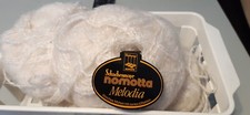 4 x 50gr, Schachenmayr, Nomotta Melodia, creme, Mohairmischgewebe  -w31-