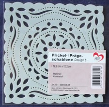 Prickel-/Prägeschablone