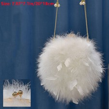 Damen Flauschig Strauß Feder