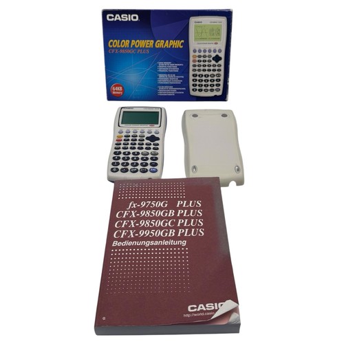 Casio cfx 9850gc - cfx, plus